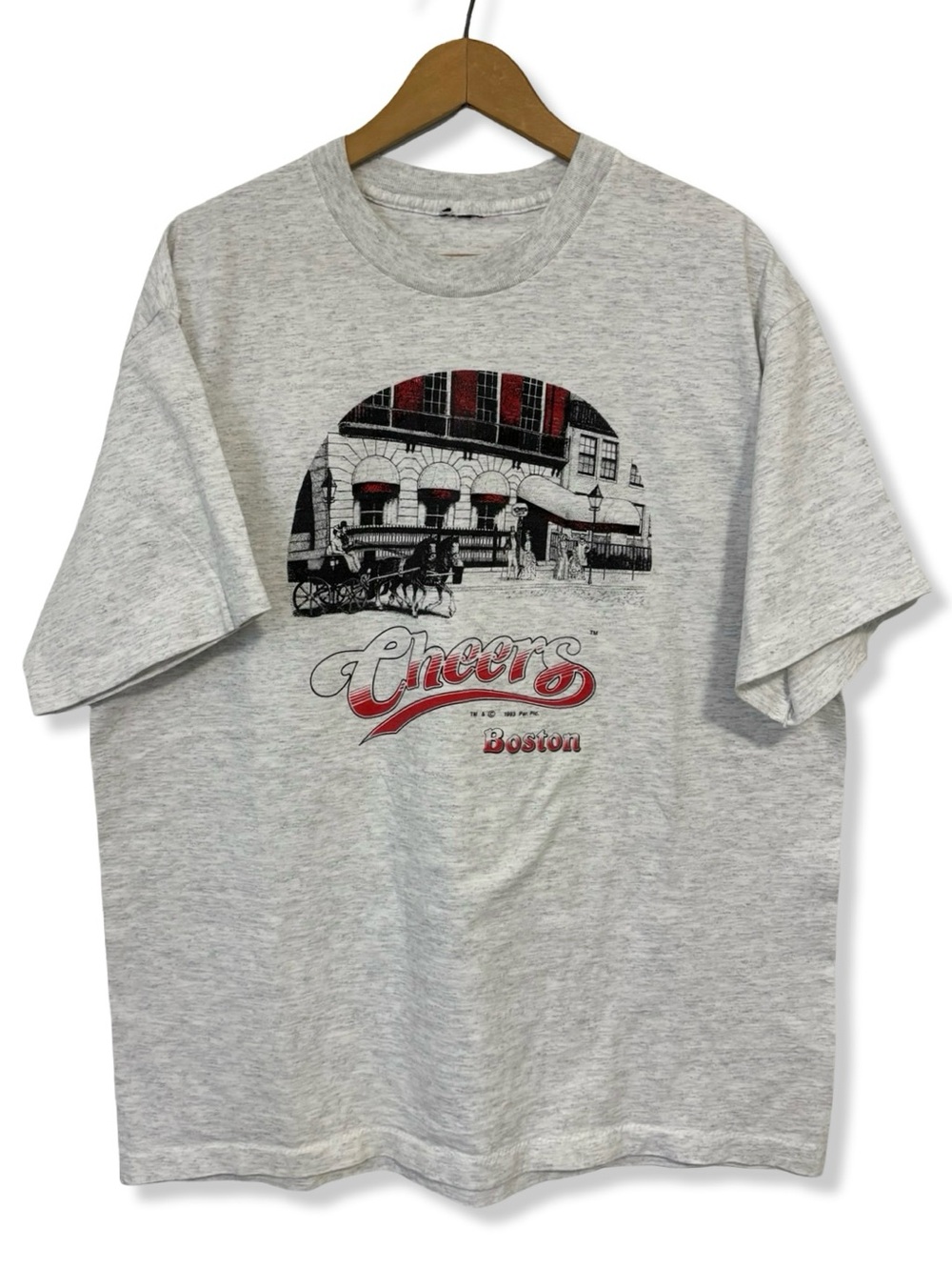 Vintage 1993 Cheers Boston Graphic Tee